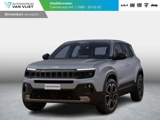 Hoofdafbeelding Jeep Avenger Jeep Avenger Summit 54 kWh | Infotainment&Convenience Pack & Warmtepomp | Winter Pack | Storm Grey