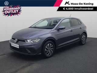 Volkswagen Polo Life Edition 1.0 TSI 95 pk 5 versn. Hand · Achteruitrijcamera · Parkeersensor achter · Velgen 'essex', 15 inch lichtmetaal · Voorraad OUTLET