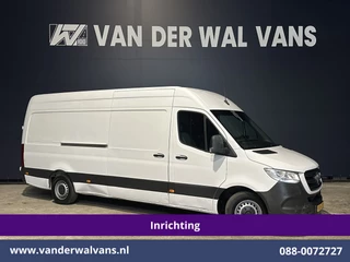 Mercedes-Benz Sprinter 316 CDI 164pk L3H2 *Post NL inrichting* Euro6 Airco | Camera | Navigatie | Apple Carplay Android Auto, Stoelverwarming, 270 graden achterdeuren, schappen, doorloopdeur