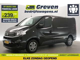 Fiat Talento 2.0 MultiJet L1H1 Airco Cruise Navigatie PDC 3 Persoons Elektrpakket