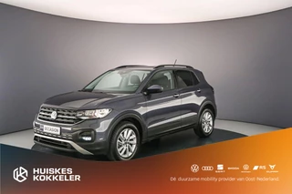 Hoofdafbeelding Volkswagen T-Cross Volkswagen T-Cross Life 1st 1.0 TSI 110pk DSG Automaat Achteruitrijcamera, Navigatie, Stoelverwarming, Parkeersensoren, App connect, DAB, Radio, LED dagrijverlichting