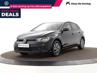 Volkswagen Polo 1.0 TSI 95pk Life · Apple/Android Car Play · Navigatie · P-Sensoren · Getint Glas · 15'' Inch · Garantie t/m 26-10-2027 of 100.000km