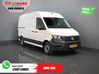 Volkswagen Crafter 35 2.0 TDI 140 pk DSG Aut. L3H3 BPM VRIJ! Carplay/ Camera/ Cruise/ Trekhaak/ Betimmerd/ Airco