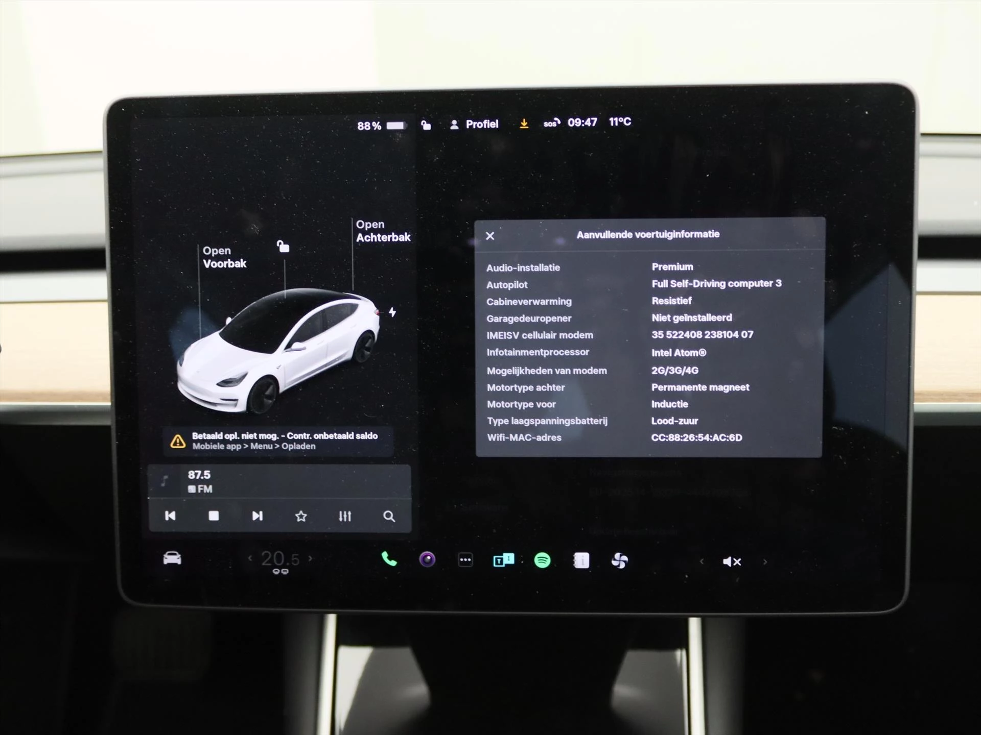 Hoofdafbeelding Tesla Model 3