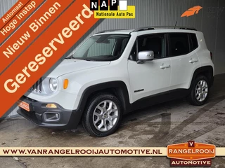 Jeep Renegade 1.4 Limited Aut., stoel-+stuurverw., clima, cruise, pdc v+a, 17" lmv
