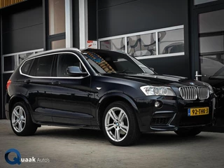 BMW X3 35d xDrive 313PK M-Sport | KEYLESS | MEMORY | CARPLAY | TREKHAAK | XENON | CARBONSCHWARZ