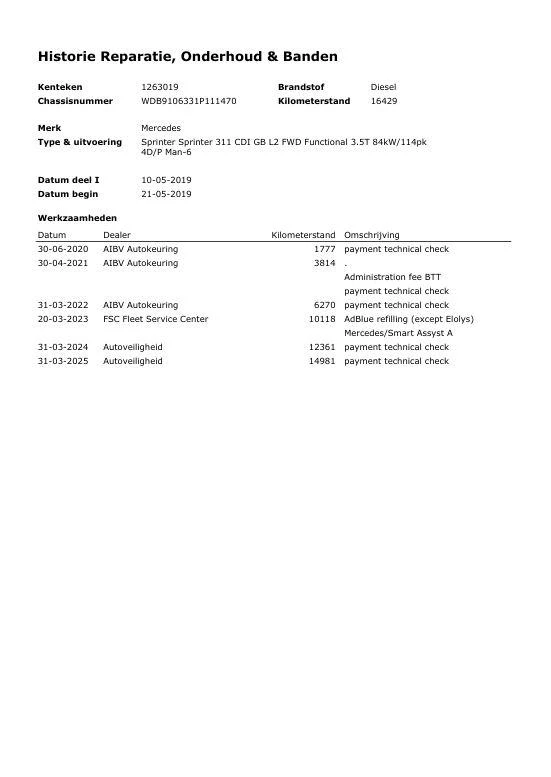 Hoofdafbeelding Mercedes-Benz Sprinter