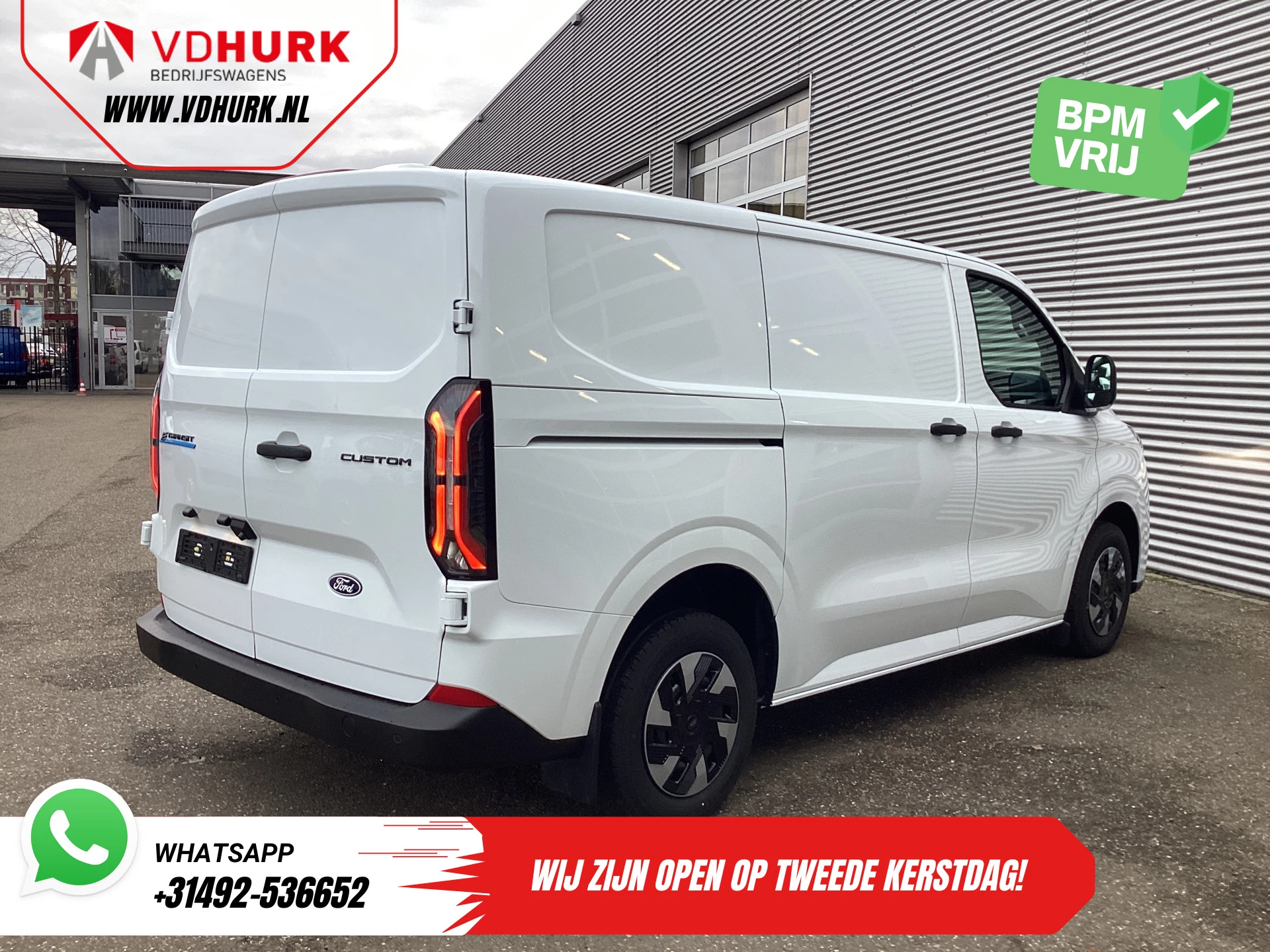 Hoofdafbeelding Ford E-Transit Custom