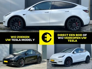 Hoofdafbeelding Tesla Model Y Tesla Model Y | Alle uitvoeringen gezocht | Verkoop uw Tesla