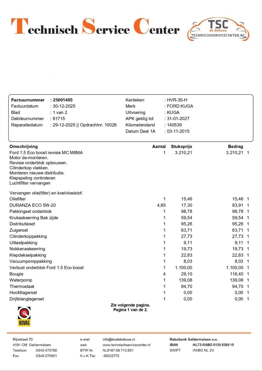 Hoofdafbeelding Ford Kuga