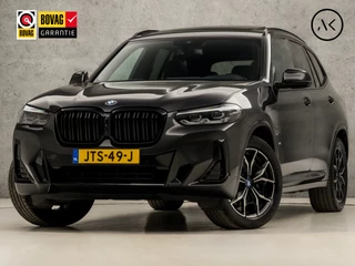 BMW X3 xDrive30e M Sport High Executive 293Pk Automaat (PANORAMADAK, M PAKKET, HEAD-UP DISPLAY, MEMORY SEATS, LEDER, 360 CAMERA, ELEKTRISCHE ACHTERKLEP, APPLE CARPLAY, NIEUWSTAAT)