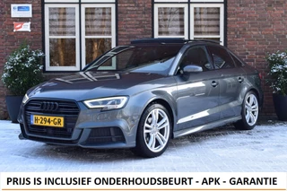 Audi A3 Limousine 1.4 TFSI S Line Panoramadak | Keyless | Adapt cruise | Stoelverw. | Virtueel cockpit