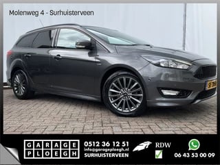 Hoofdafbeelding Ford Focus Ford Focus Wagon 1.0 126pk Titanium ST-Line Airco Cruise Navi Uitstraling!