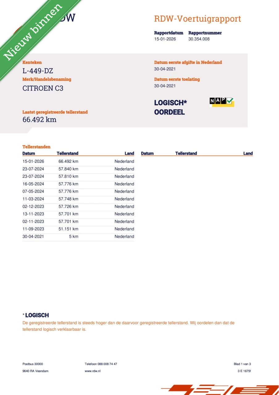 Hoofdafbeelding Citroën C3