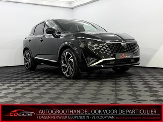 Nissan QASHQAI 1.3 MHEV Xtronic Tekna Plus Panoramadak, 360 Camera, 20 inch velgen, Bose geluidsysteem, Memory stoelen, Head-up display, Navi, Keyless start, Elektrische achterklep, 3 jaar garantie