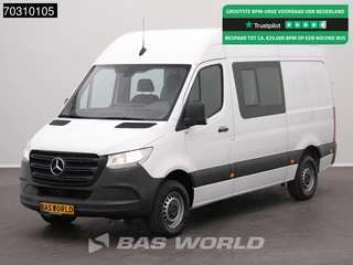 Mercedes Sprinter 314 CDI Dubbel Cabine L2H2 Airco Cruise MBUX CarPlay Euro6 L2 DC Doka Mixto Airco Cruise control