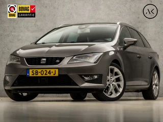 SEAT Leon ST 1.4 TSI FR Sport (NAVIGATIE, CLIMATE, LEDER/ALCANTARA, SEAT SOUND, SPORTSTOELEN, LED KOPLAMPEN, ADAPTIVE CRUISE, GETINT GLAS, PARKEERSENSOREN, NIEUWSTAAT)