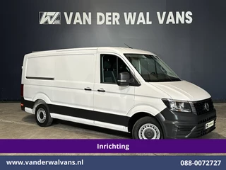 Volkswagen Crafter 2.0 TDI L3H2 L2H1 Inrichting Euro6 Airco | Apple Carplay | Trekhaak | Parkeersensoren Android Auto, Bijrijdersbank