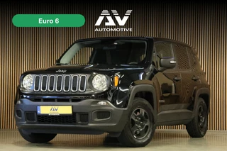 Hoofdafbeelding Jeep Renegade Jeep Renegade 1.6 E-torq Sport | Grijs kenteken | Airco | Bluetooth | Trekhaak | Elek ramen | NAP Logisch | Nieuwe APK | BPM Vrij