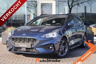 Ford Focus Wagon 1.0 ST-Line 155pk | Dodehoek | ACC | Climate | Virtual | Trekhaak | Camera | LED | Navigatie