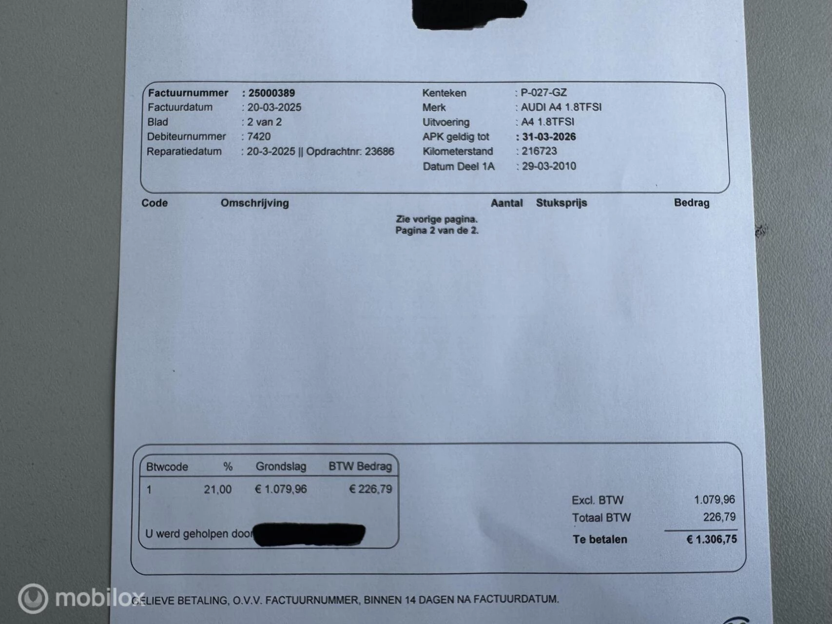 Hoofdafbeelding Audi A4