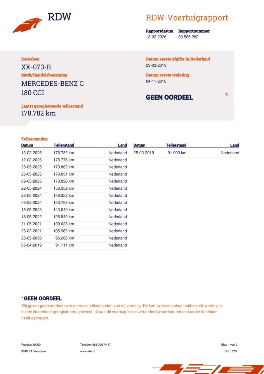 Hoofdafbeelding Mercedes-Benz C-Klasse