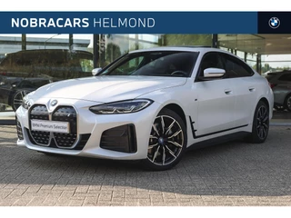 BMW i4 eDrive40 High Executive M Sport / Schuif-kanteldak / Trekhaak / M Sportstoelen / M Adaptief onderstel / Parking Assistant Plus / Stoelverwarming