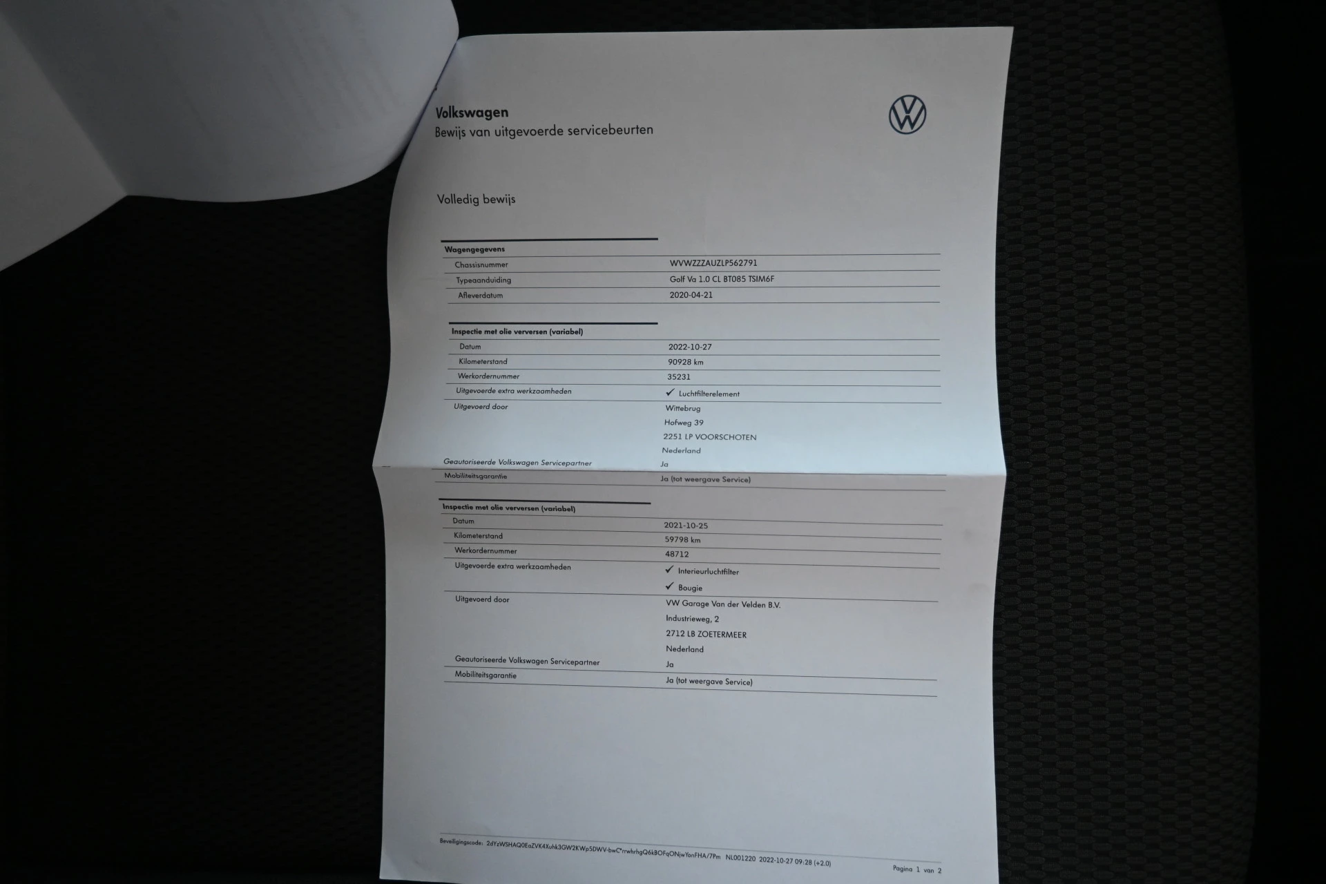 Hoofdafbeelding Volkswagen Golf