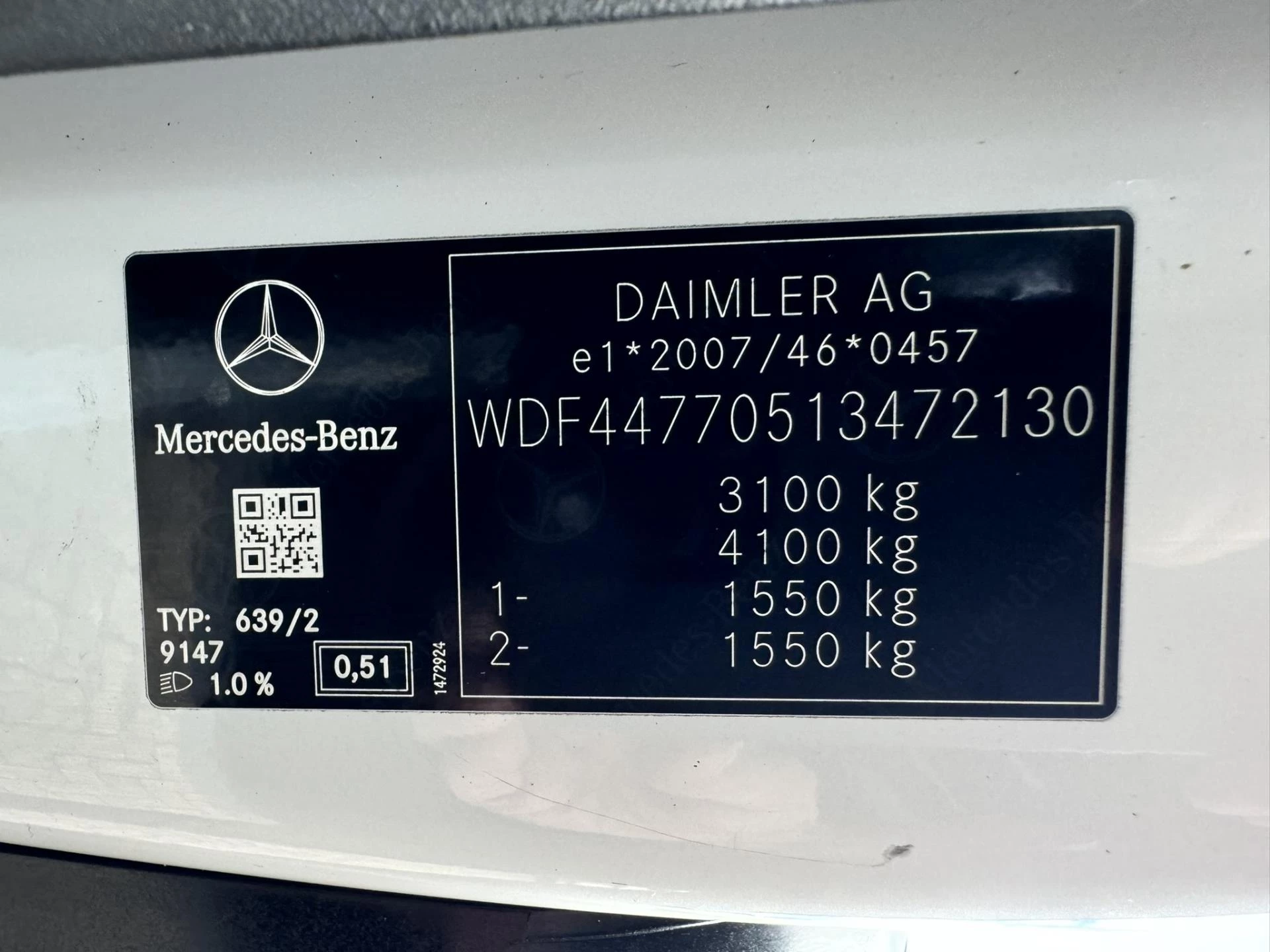 Hoofdafbeelding Mercedes-Benz Vito