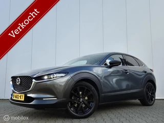 Hoofdafbeelding Mazda CX-30 MAZDA CX-30 2.0 E-SKYACTIV-X M HYBRID LUXURY/LEDER/BOSE/HEAD-UP/LED/KEYLESS/360CAMERA/TREKHAAK/ELEK-KOFFERKLEP/MEMORY