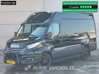 Hoofdafbeelding Iveco Daily Iveco Daily 35S16 Automaat Black Edition L2H2 Airco Cruise Velgen 3500kg Trekgewicht Euro6 L3 12m3 Airco Cruise control