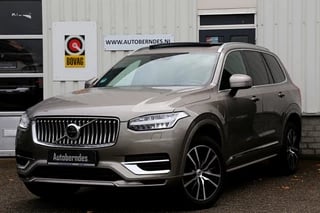 Volvo XC90 2.0 T8 Recharge AWD Inscription 7P.*Perfect Volvo Onderh.*1ste Eig*BTW*Luchtvering/H&K/360/Full LED/ACC/Pilot Ass./Keyless/Memorie/HUD/Stoelverw.V+A/Stuurverw./Parkeersens.V+A/19 inch LM*