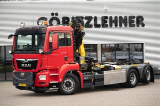 Hoofdafbeelding MAN TGS MAN TGS 6x2-4 | Palfinger 18002-EH | Palfinger Haakarm | Cruise | Clima | Camera | Gestuurde sleepas