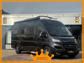 Fiat Ducato Karmann dexter 625 automaat 150 pk buscamper lengte bedden airco leder luifel trekhaak lmv 16 inch remis plisse