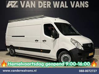 Opel Movano 2.3 CDTI L3H2 Euro6 *Rijklaar Direct Rijden* Airco | Imperiaal | 2500kg Trekhaak | Cruisecontrol | Parkeersensoren Sidebars, Bijrijdersbank