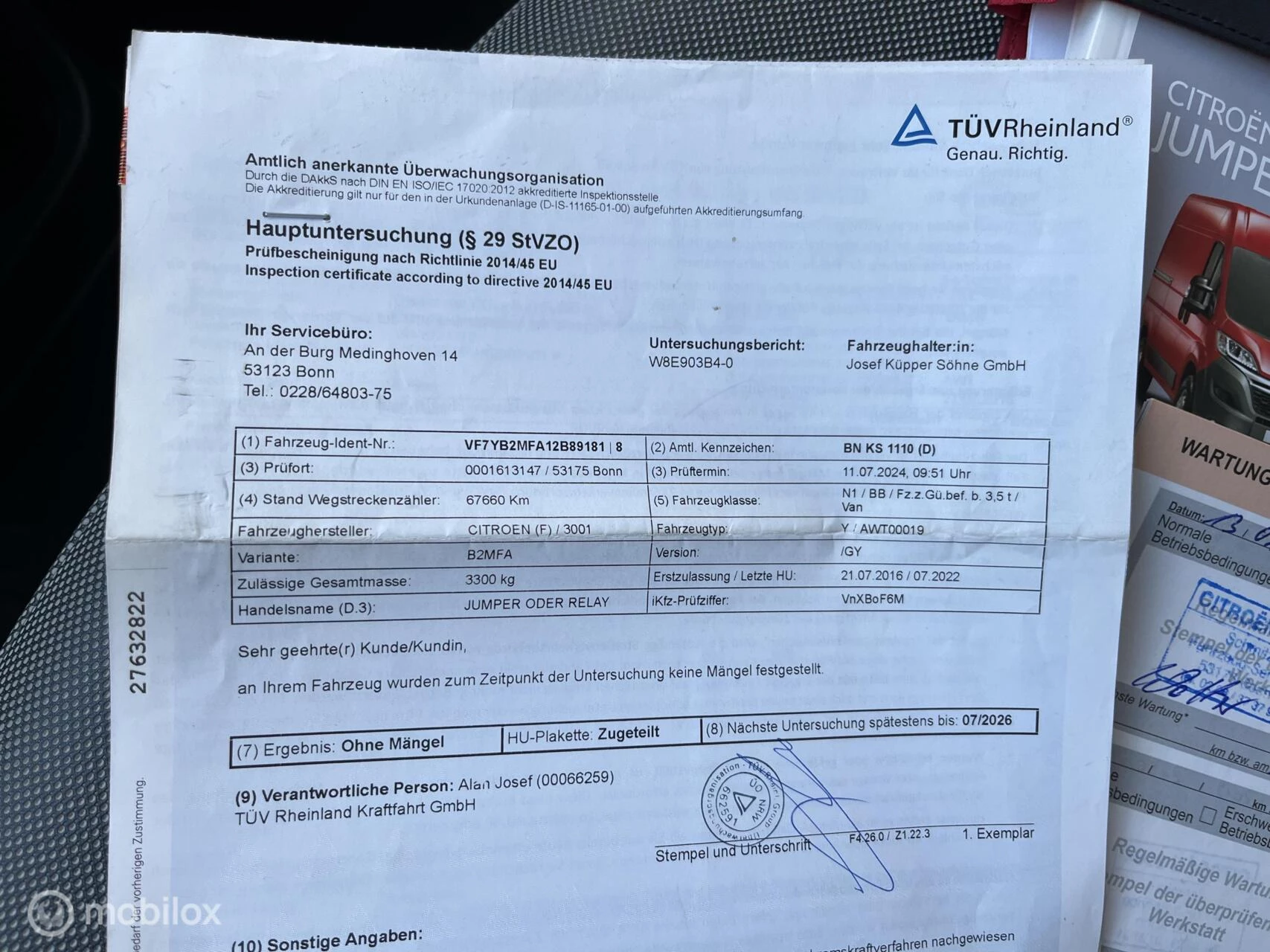 Hoofdafbeelding Citroën Jumper