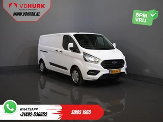 Ford Transit Custom 2.0 TDCI 130 pk L2 Carplay/ 2.8t Trekverm./ Stoelverw./ Airco/ Navi/ Camera/ Cruise/ PDC