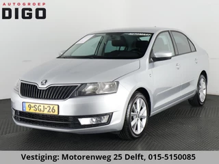 Skoda Rapid 1.4 TSI AUTOMAAT 120 PK ELEGANCE 100% ONDERHOUDEN NAVIGATIE. STOELVERWARMING.