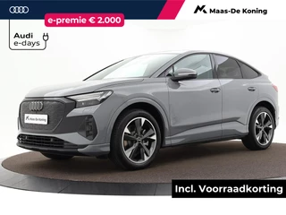 Hoofdafbeelding Audi Q4 e-tron Audi Q4 Sportback e-tron Advanced edition e-tron 45 210kW/286pk 82Kwh Sport Assistentiepakket plus - Comfortpakket - Privacy glas