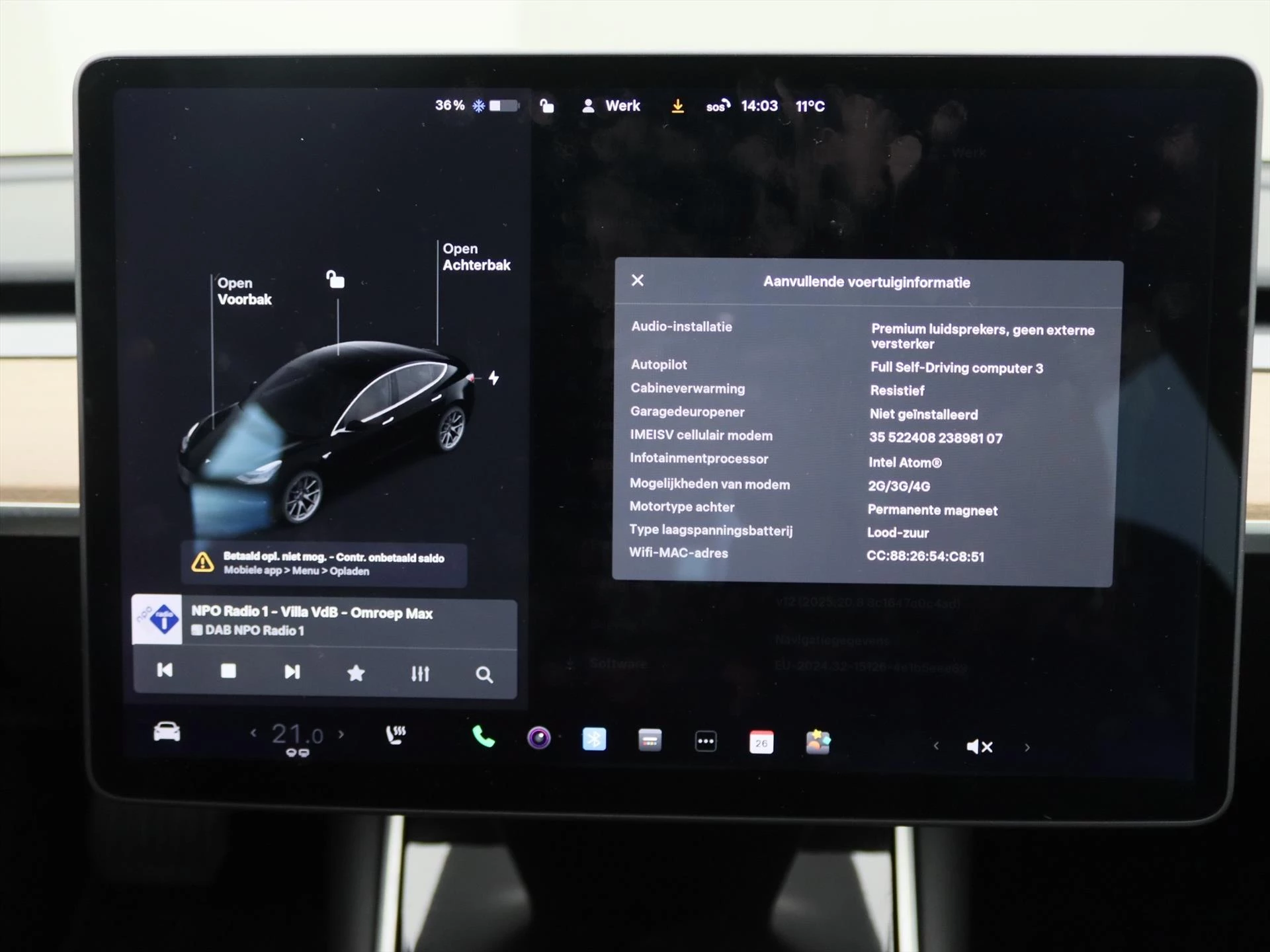 Hoofdafbeelding Tesla Model 3