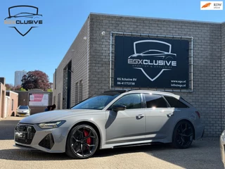 Hoofdafbeelding Audi RS6 Audi RS6 Quattro performance CERAMIC|PANO|360CAMERA|ACC|HUD|B&O|