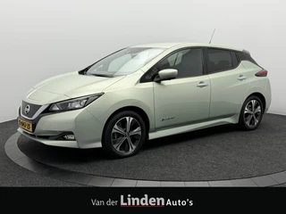 Hoofdafbeelding Nissan Leaf Nissan Leaf Tekna 40 kWh SOH 90% | Trekhaak | Warmtepomp | 360° Camera | Navigatie | Stoel/Stuurverwarming | Bose Geluid Systeem