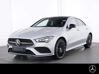 Mercedes-Benz CLA 250 e AMG ** LED, MBUX+, PANORAMA, BURMESTER, 19-inch LMV, NIGHTPAKKET ** 1e EIG - UNFALLFREI - MB-Garantie ** ** INFORMEER OOK NAAR ONZE AANTREKKELIJKE FINANCIAL-LEASE TARIEVEN **