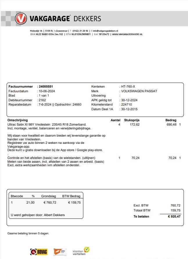 Hoofdafbeelding Volkswagen Passat