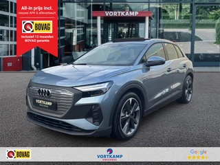 Hoofdafbeelding Audi Q4 e-tron Audi Q4 e-tron 40 SOH 97,97% TREKHAAK/PANODAK/STOELVERW/PDC/NAVI/CARPLAY