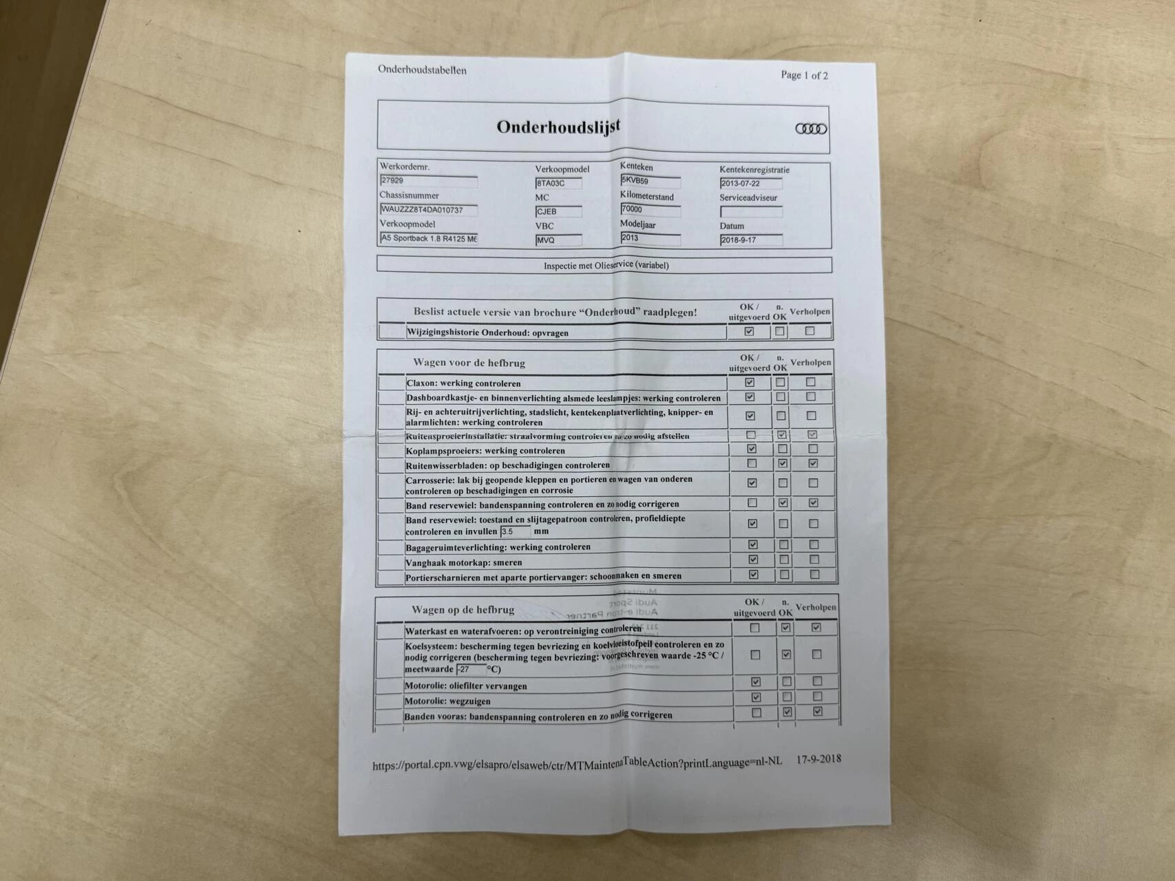Hoofdafbeelding Audi A5